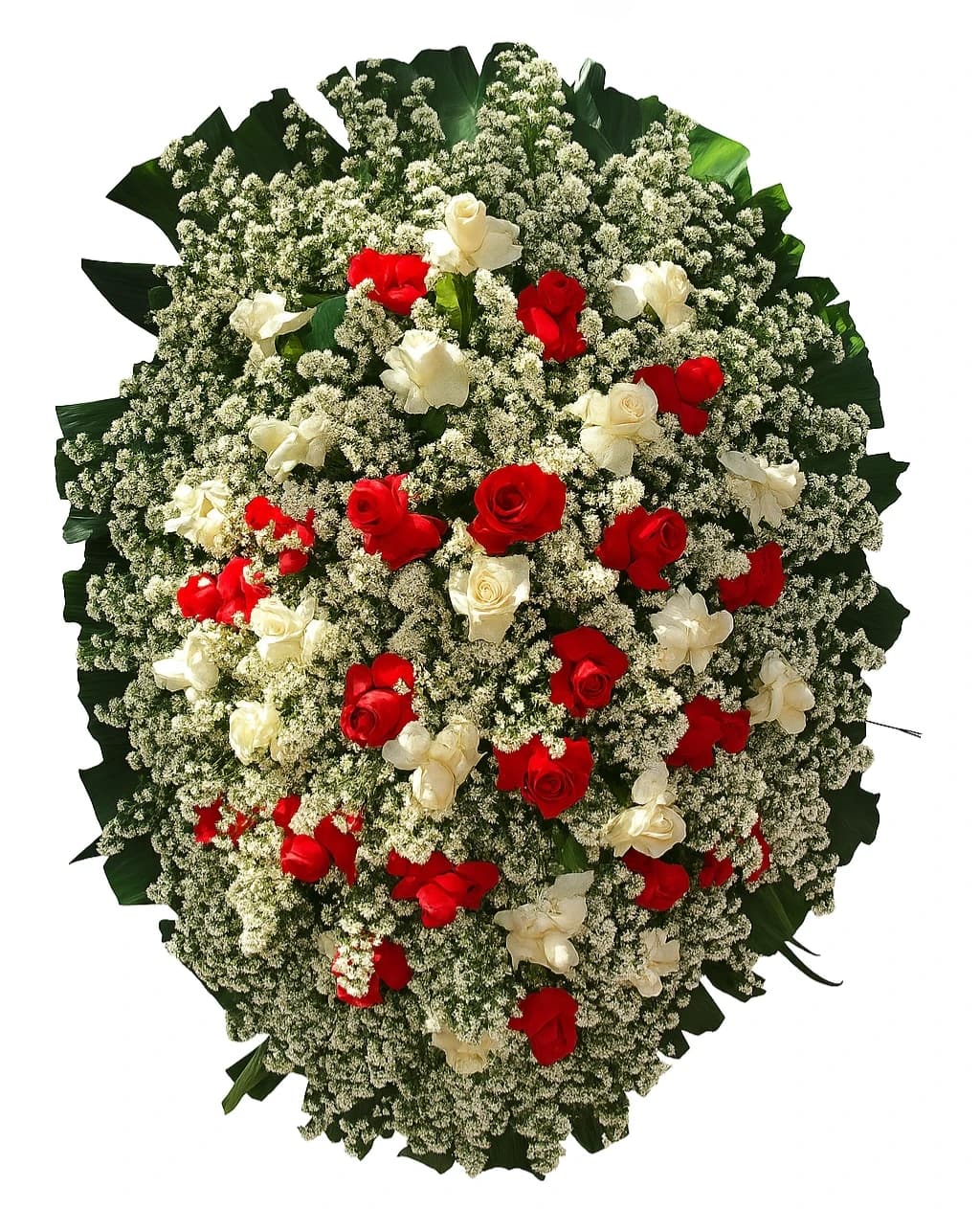 Coroa Rosas e Margaridas — coroa de flores para velório em Brasília