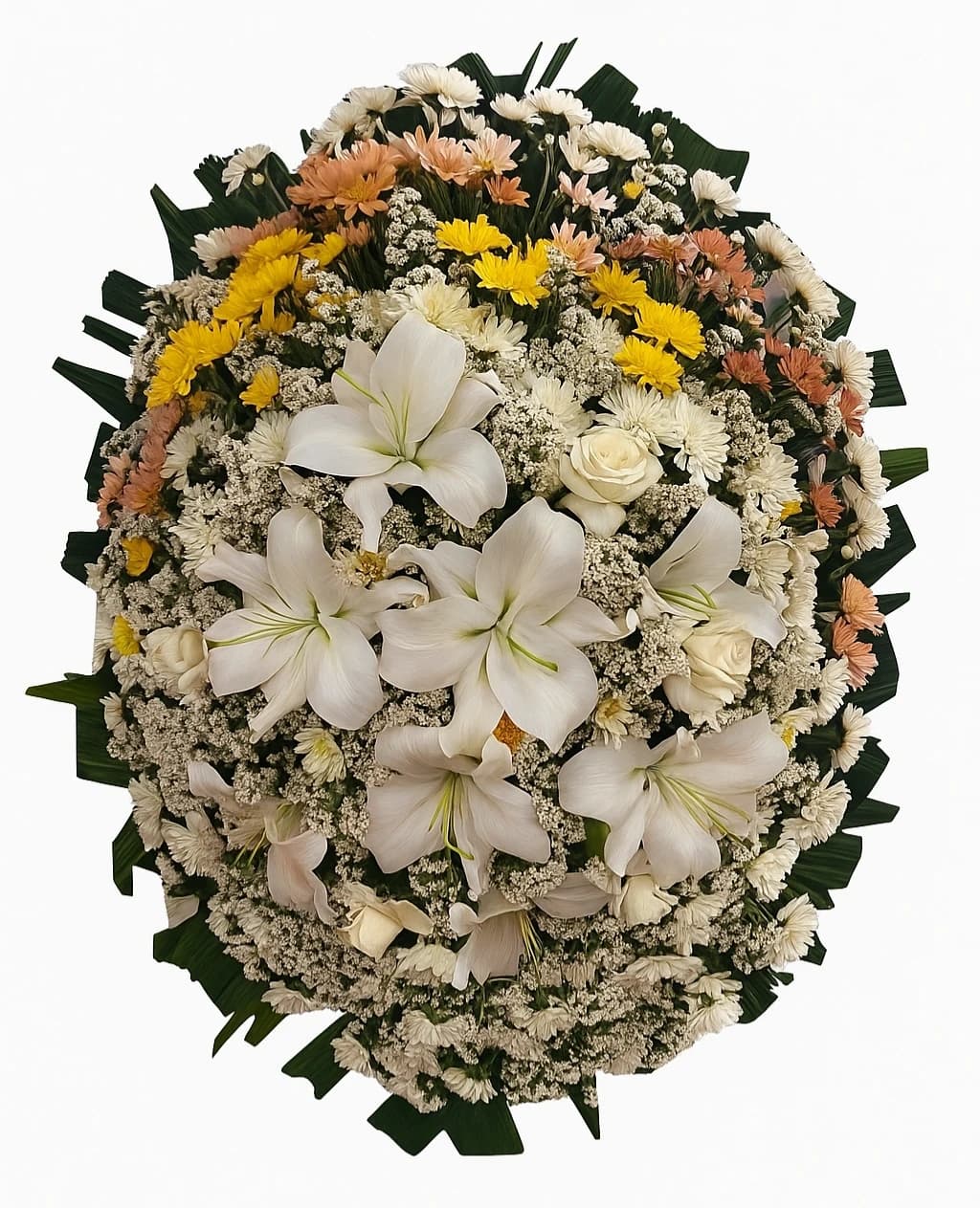 Coroa Rosas Vermelhas e Tango — coroa de flores para velório em Brasília
